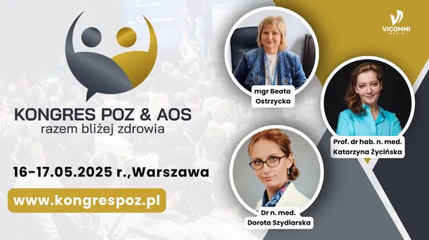 Zapisz się na Kongres POZ & AOS – pierwszy taki w Polsce!